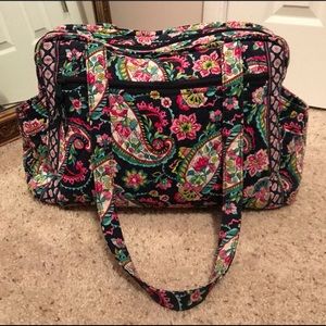 Large Vera Bradley Stroll around diaper/ baby bag